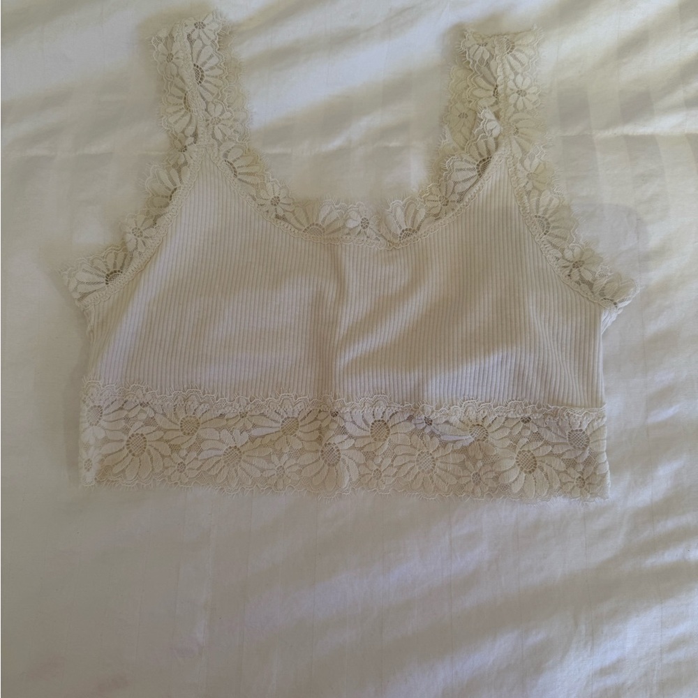 Aerie Cream Lace Bandeau - NWT!